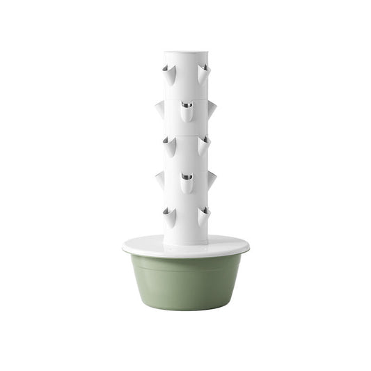 Commercial Indoor Aeroponic Vertical Hydroponic Tower Garden Growing Systems With LED