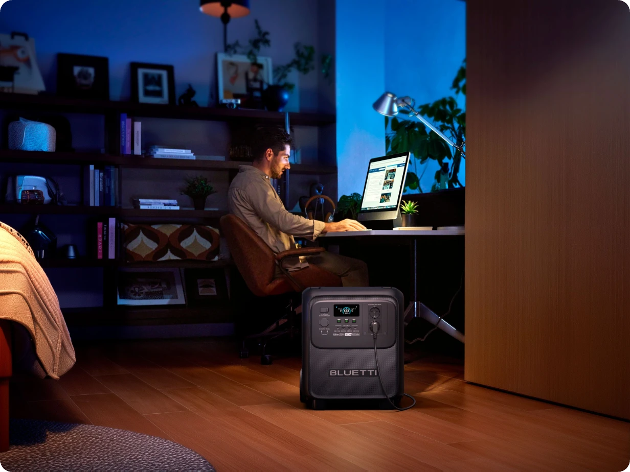 BLUETTI Elite 320 Portable Power Station 1,800 W Output | 3,200 Wh