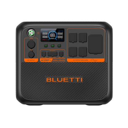 Bluetti power station on a white background