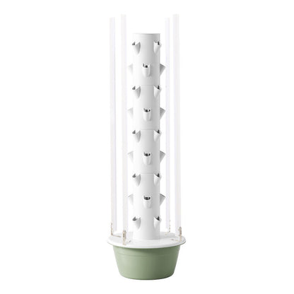 Commercial Indoor Aeroponic Vertical Hydroponic Tower Garden Growing Systems With LED
