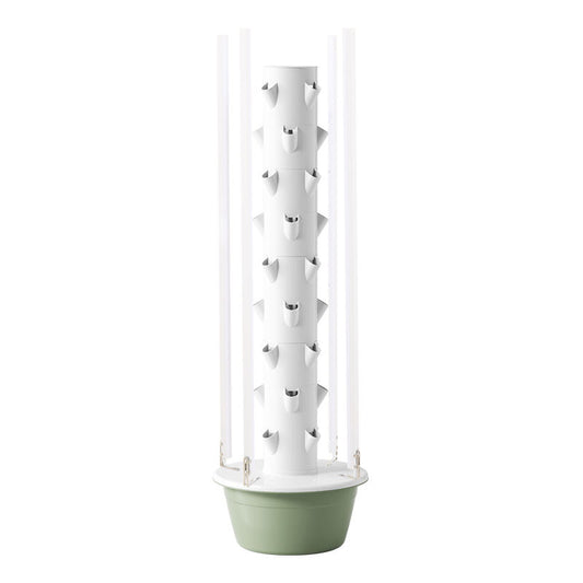 Commercial Indoor Aeroponic Vertical Hydroponic Tower Garden Growing Systems With LED