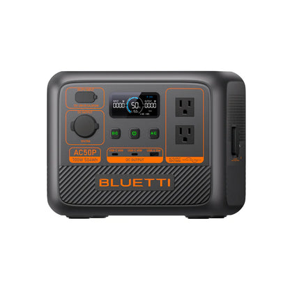 Bluetti power station on a white background