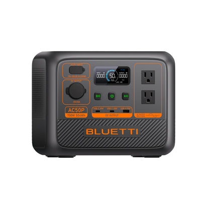 Bluetti power station on a white background