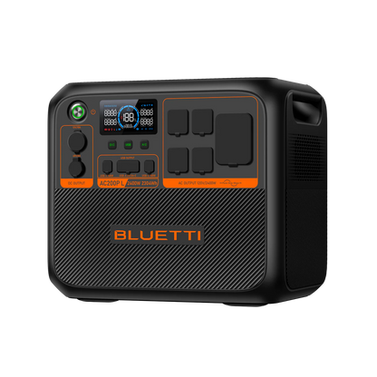 Bluetti power station on a white background