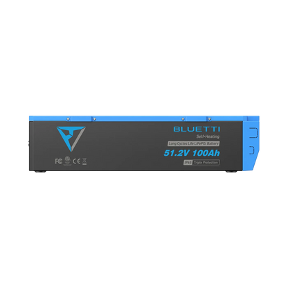 Bluetti battery pack on a white background