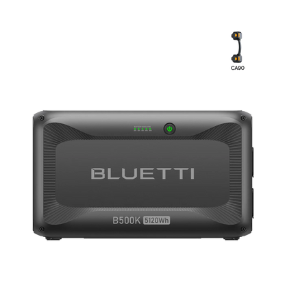 Bluetti power station on a white background