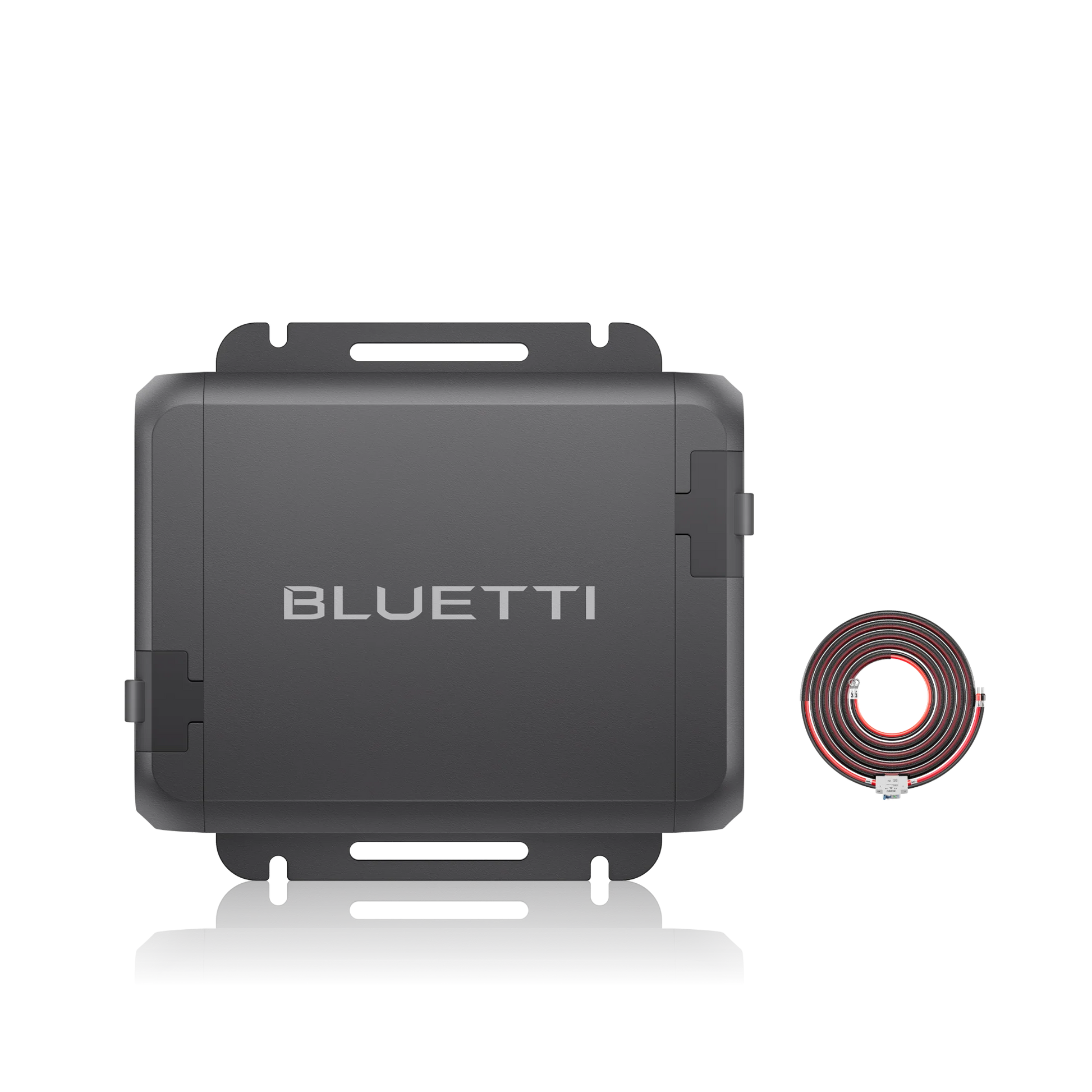Bluetti power station component with cable on a white background