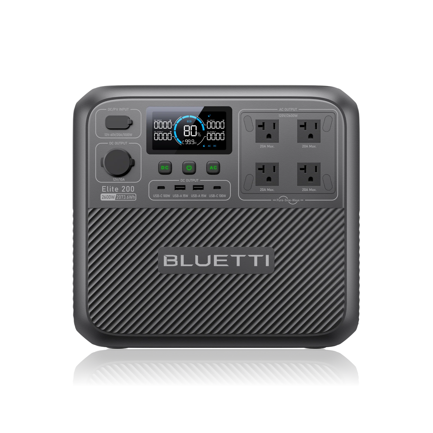 Elite 200 V2 Portable Power Station | 2600W 2073.6Wh