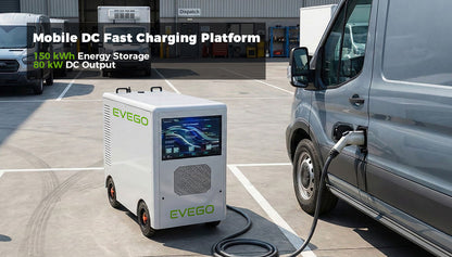EVEGO PowerMover 150 – Mobile 150 kWh EV Power Bank with 80 kW DC Fast Charging