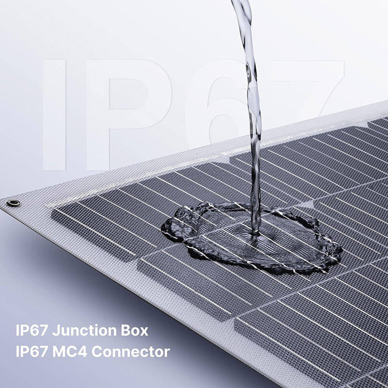 Flexible Solar Panel 100W / 200W with ETFE Lamination for RV, Boat, Truck & Off-Grid Power