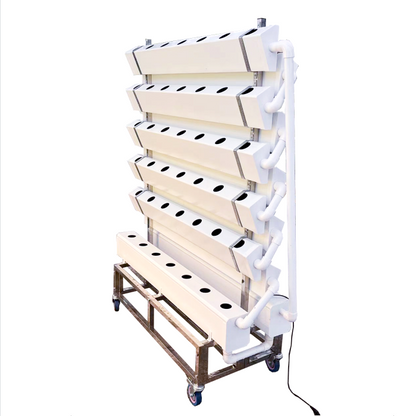Vertical Aeroponics Greenhouse Hydroponic NFT Grow System for Vegetables, Fruits & Flowers